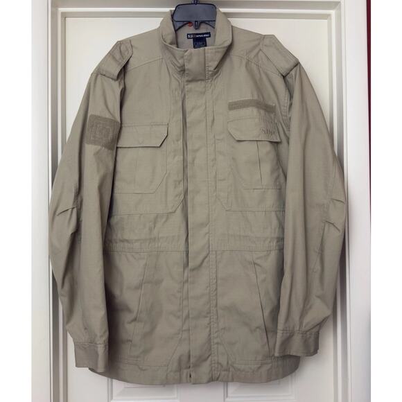 511 Tactical Taclite M65 Field Jacket Mens XL Tan Ripstop Military Utility 78007 - Picture 4 of 13